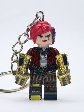 Arcane Vi Custom Minifigure Keychain